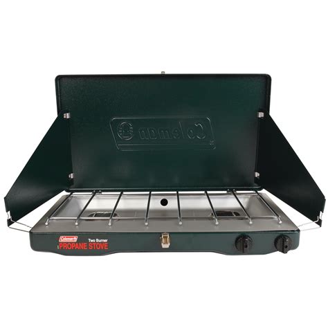 classic propane gas camping stove 2 burner coleman